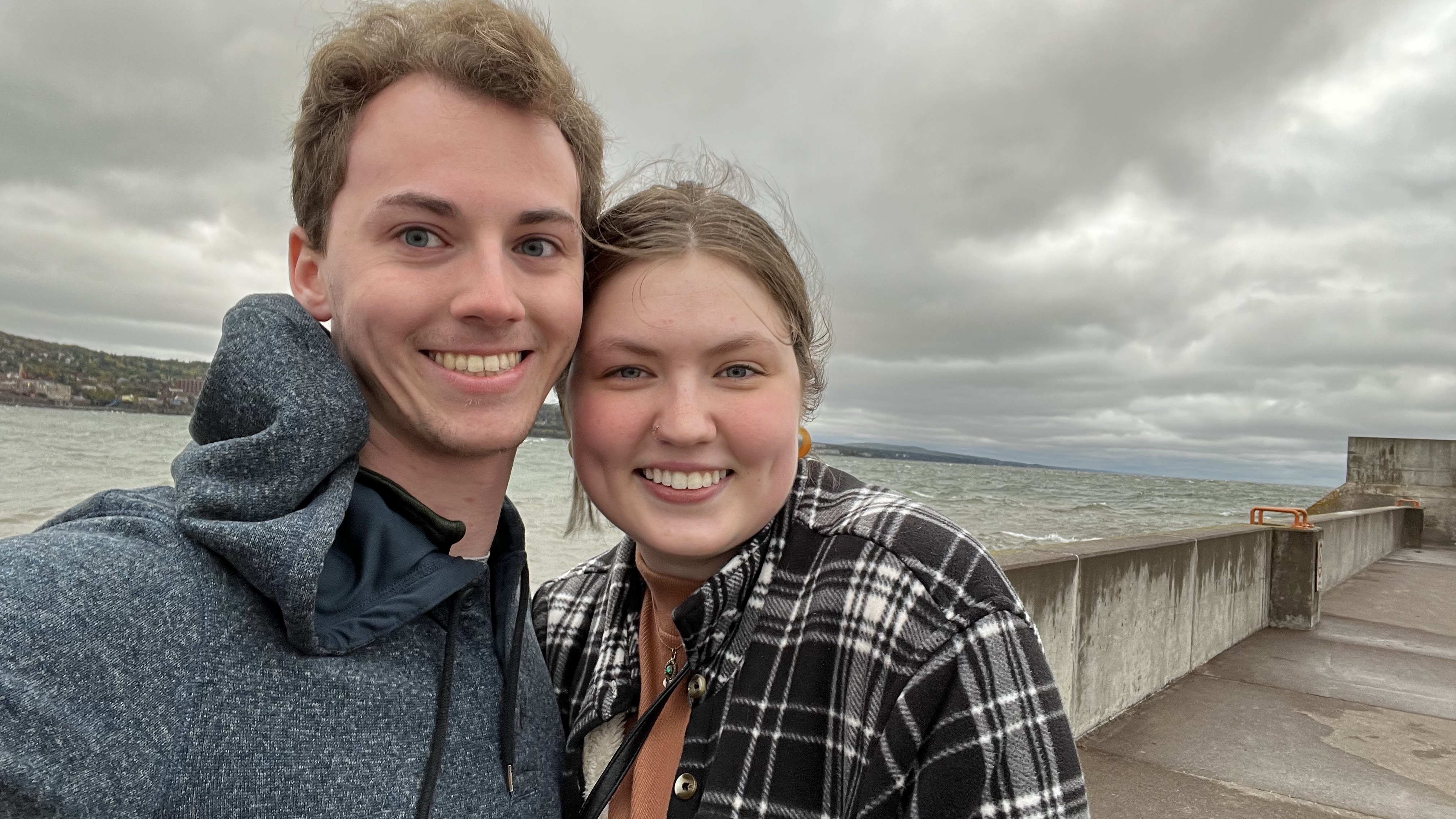 Me and my girlfriend, Carly